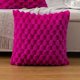 thumbnail image 3 of Xihbxyly Almohada de Terciopelo con Diseño de Copos de Nieve, Tela Suave y Cómoda, Diseño de Cremallera Oculta, Soporte Lumbar para Sofá de Oficina, Cojín de Noche, Artesanía Exquisita, Duradera, Tam, 3 of 7