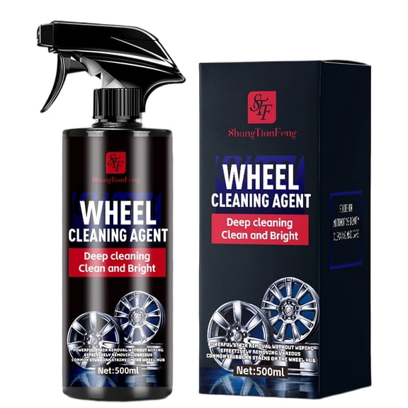 Wheel & Tire Cleaner Combo - Professional All In One Tire, Wheel, Rim, Barrel, Rubber, Well Cleaning Spray for Car Washing & Auto Detailing - Safe On Most Rim Finishes ﻿