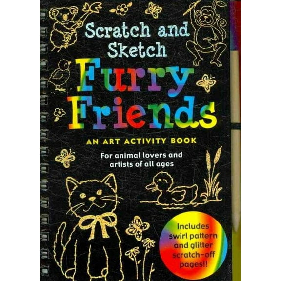 Scratch and Sketch Furry Friends