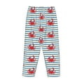 thumbnail image 7 of Fotbe Cute Red Crabs With Nautical Women's Pajama Pants,Sleepwear Pants,Pj Bottoms Drawstring And Pockets-X-Large, 7 of 7