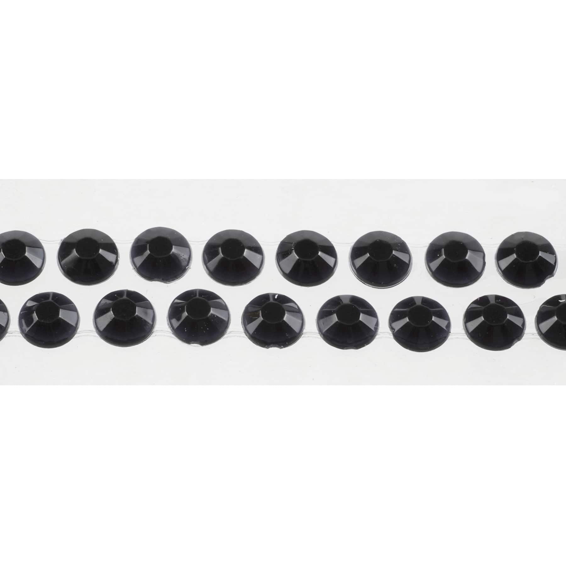 Recollections Double Row Rhinestones Stickers Bling on a Roll, 12 Pack