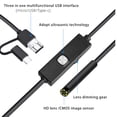 thumbnail image 4 of Dvkptbk Endoscope Camera Light,1080P Hd Borescope 6 Adjustable Leds, 0.3In Ip67 Inspection Camera 9.8Ft Semi-Rigid Snake Cable, 3 In 1 Endoscope Camera, 4 of 9