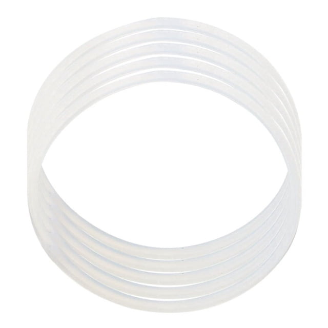 Magic Bullet Blender Replacement Gaskets, 250W Juicer Rubber Seal Ring Parts, Durable White Accessory for Original Magic Bullet