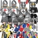 thumbnail image 2 of Bloques de construcción militares, figuras de soldados, regalos, juguetes, armas, la guerra de las rosas, caballeros teutónicos medievales, casco de escudo de caballo de guerra, 2 of 4