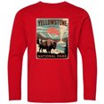 thumbnail image 3 of Inktastic Yellowstone National Park Long Sleeve Youth T-Shirt, 3 of 5