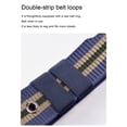 thumbnail image 7 of LONKITO Canvas Belts for Men Versatile Woven Nylon Belt Everyday and Outdoor Wear, 7 of 7