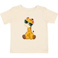 thumbnail image 3 of Inktastic Cute Giraffe, Giraffe with Sunglasses, Cute Animal Boys or Girls Baby T-Shirt, 3 of 5