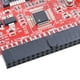 thumbnail image 4 of Tarjeta adaptadora SATA a IDE HDD Hugtrwg Convertidor de disco duro IDE a SATA rojo Nuevos Originales, 4 of 9