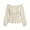 Beige, variant on Womens Peasant Tops Off The Shoulder Long Lantern Sleeve Renaissance Shirts Smocked Waist Peplum Vintage Casual Blouse Fair Festival