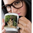 thumbnail image 2 of 3dRose, A German Shepherd dog by greenery - NA02 ZMU0150 - Zandria Muench Beraldo, 11oz Two-Tone Black Mug, 2 of 7