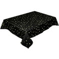 thumbnail image 3 of Star Black Table Cloth Waterproof Dining Tablecloth for Table Kitchen Decorative Coffee Cuisine Party Table Cover, 3 of 7