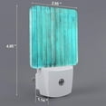 thumbnail image 3 of KLL Turquoise Wooden2 for Night Lights,Auto Sensor Night Lamp Plug in Night Light with Dusk-to-Dawn Light Sensor LED Nightlightfor Adults & Kids Room/Bedroom/Hallway, 3 of 7