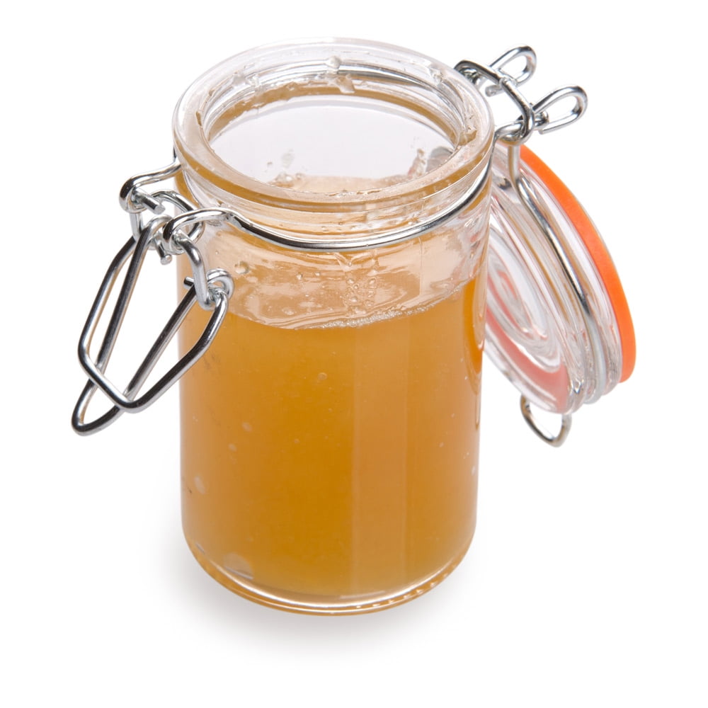 Clamp Lid Mason Jar - Mason Jars with Trigger Lid - Store liquids or dry goods, Serve Desserts ...