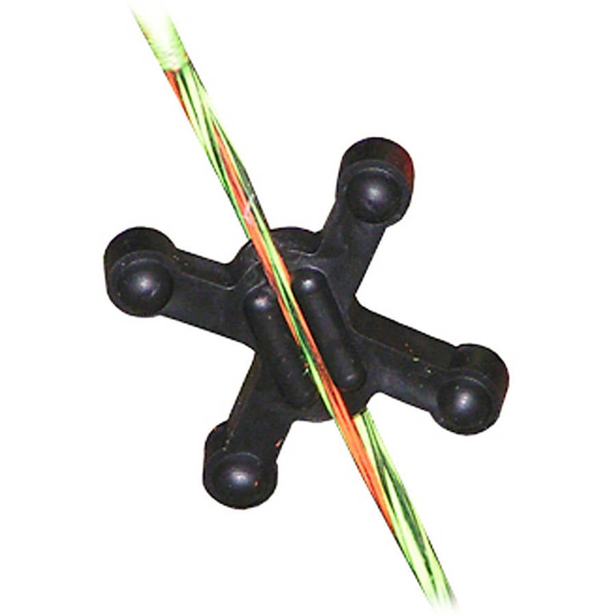 BowJax SlipJax String Silencer, Black, 4pk