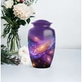thumbnail image 5 of Star Galaxy Funeral Cremation Urn For Ashes Male - 10 Inch Purple Urn For Women - Blue Urns For Adults Man And Woman, 1 Large And 4 Keepsake Urns For Human Ashes Adult Female, 3 Inch, 5 of 7