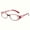 3.0X, variant on Floral Folding Reading Glasses 3 Pack Compact Portable Readers for Men Women, Blue Light Blocking, Spring Hinge Design