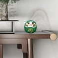 thumbnail image 6 of Japanese Traditional Style Daruma Doll, Interior Ornament Creative Craft Collectible Art Figurine for Table Cabinet Bookshelf Cafe, 6 of 8