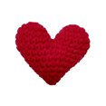 thumbnail image 1 of Kearding Adorno de decoración pequeña, opción de regalo para amantes del abrazo de bolsillo con corazón de ganchillo, abrazo de bolsillo en Kits de decoración para fiestas rojo, 1 of 6