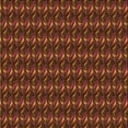 thumbnail image 1 of Ahgly Company Machine Washable Indoor Square Transitional Mahogany Brown Area Rugs, 4' Square, 1 of 7