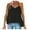 Black, variant on Sngxgn Women's Slim-Fit Knit V-Neck Layering Cami(Coffee,L)