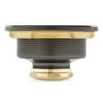 thumbnail image 6 of Signature Hardware 902367 3-1/2" Basket Strainer For Sinks Up To 7/8" Thick - Brass, 6 of 7