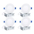thumbnail image 1 of 4PCS 9W+3W LED Downight con modo de luz nocturna integrado de alto brillo, 1 of 8