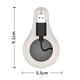 thumbnail image 2 of Cubierta protectora de cargador de silicona enrollador de cable para cargador Oura Ring Gen3 (Beige), 2 of 9