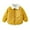 Yellow(Padded), variant on Godderr Kids Toddler Boys Warm Cotton Jacket Sweatsuit,Baby Boys Fall Winter Cotton Cardigan Jacket,Long Sleeve Button Coats with Sweatshirt Top for 1-8Y