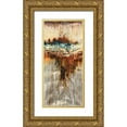 thumbnail image 1 of Springet, Mike 17x32 Gold Ornate Wood Framed with Double Matting Museum Art Print Titled - Jewel Cascade 2, 1 of 4