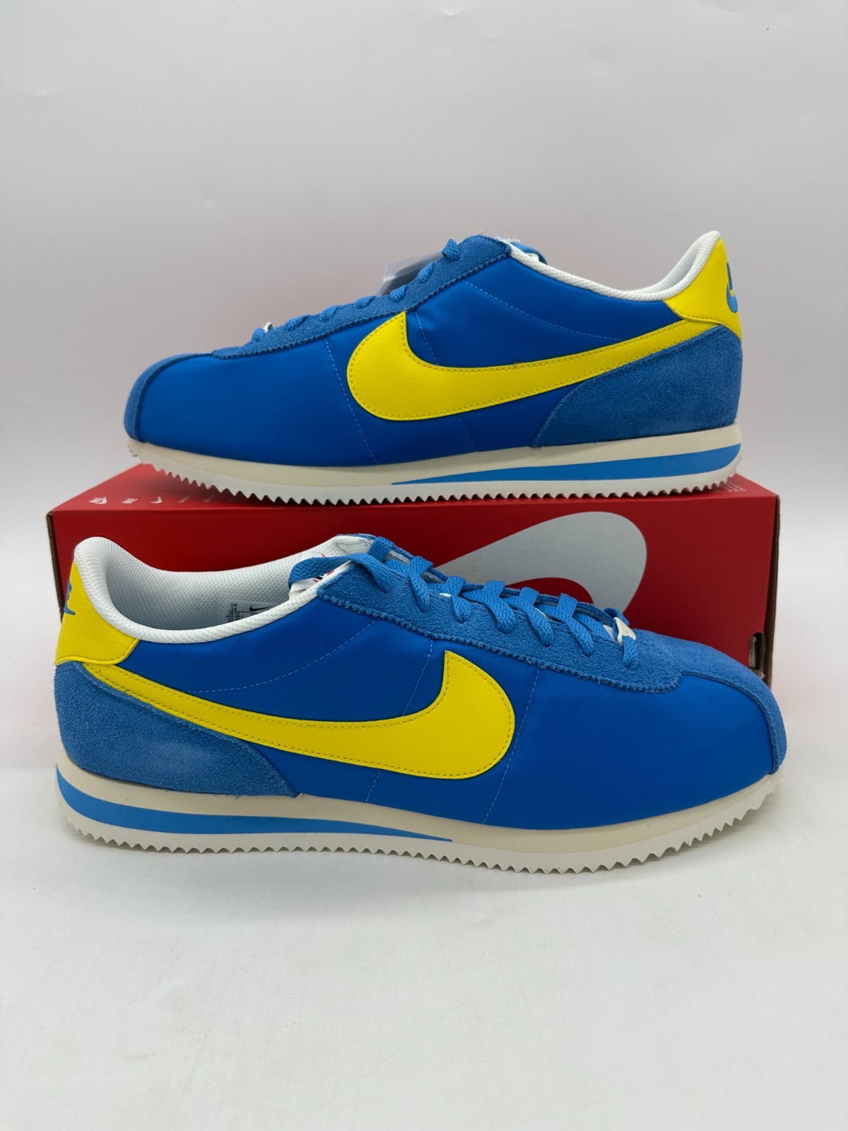 nike internationalist mens blue yellow