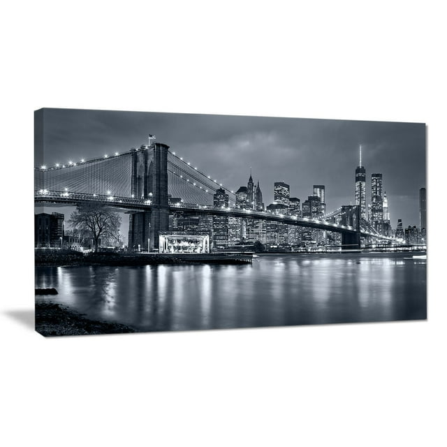 Tableau moderne imprimée sur toile Design Art Grand ville de New York