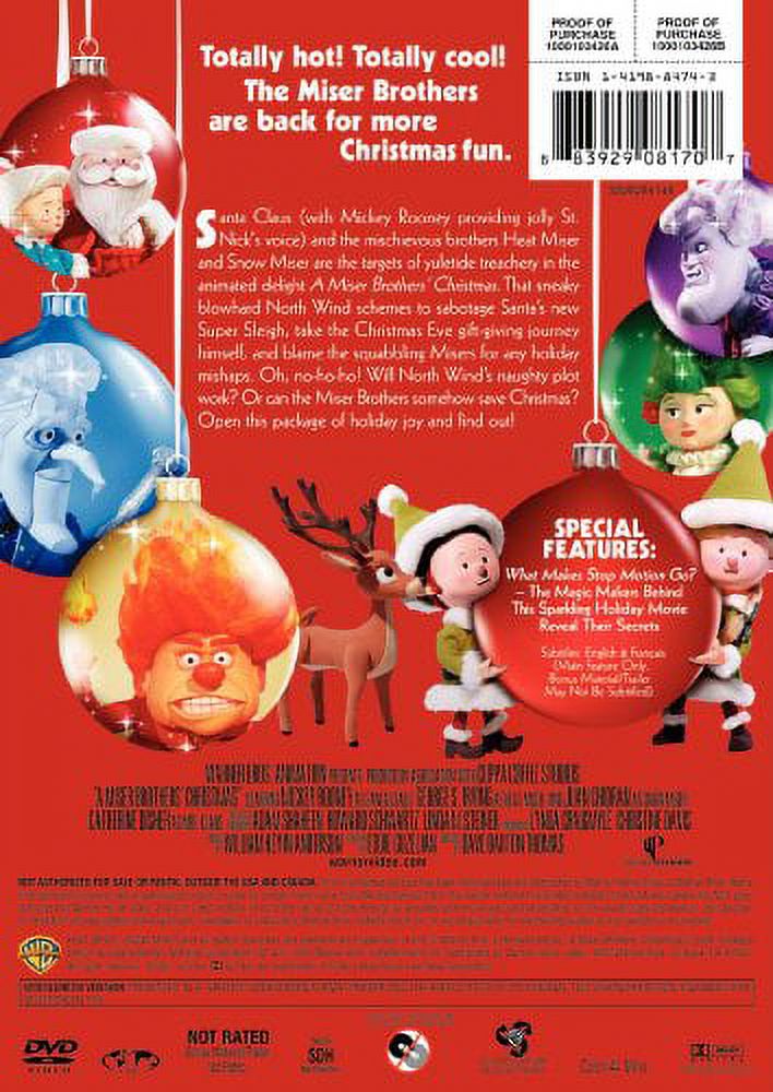 A Miser Brothers’ Christmas (DVD), Warner Home Video, Kids & Family - image 3 of 3