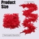 thumbnail image 2 of Boas de plumas rojas de 2 m, 15,5-20 cm de grosor, esponjosas, de pavo, de colores, para bufandas, accesorios para disfraces., 2 of 9