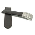 thumbnail image 2 of 20mm Leather Watch Strap Band Deployment Clasp Buckle, 2 of 7