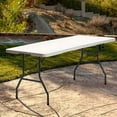 thumbnail image 2 of Mesa Plegable Tipo Portafolio QUALITY HOME Blanca 1.80m, 2 of 5