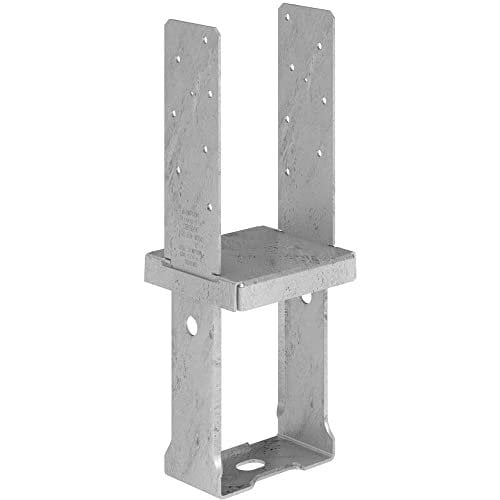 Simpson Strong-Tie CBSQ66-SDS2HDG - Hot-Dip Galvanized Standoff Column Base for 6x6 w/SDS
