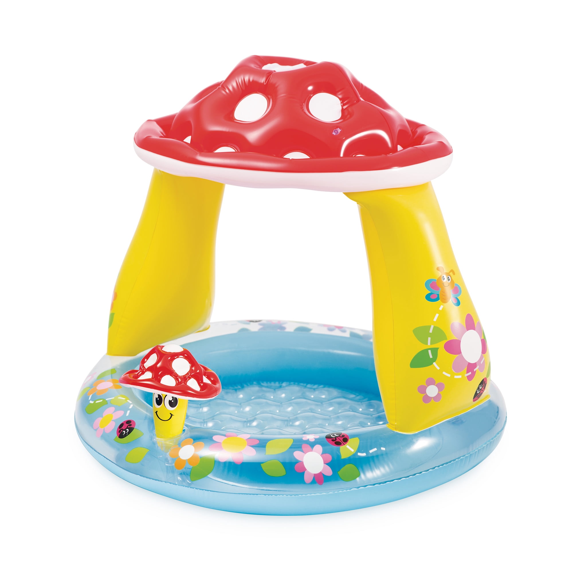 Intex Inflatable Mushroom Water Play Center Kid Baby Swimming Pool Ages 1-3