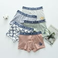thumbnail image 5 of HAOYUNL Kids Toddle Cotton Underwear for Boys Briefs Big Little  Boxer Shorts Panties 5Pack, 5 of 7