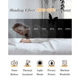 thumbnail image 4 of Black Spring Botanical Black Out Curtains 63 Inch Long, Room Darkening Draperies Curtains Panels, Weeping Eucalyptus Butterfly Thermal Insulated Curtain for Bedroom Living Room 52"x63" 2 Panels, 4 of 8