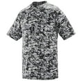 thumbnail image 5 of Augusta M Youth Digi Camo Wicking Two-Button Jersey Black Digi 1556, 5 of 5
