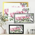 thumbnail image 4 of Designart 'Pink Blossoming Floral Tree' Traditional Framed Art Print, 4 of 4