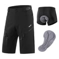 thumbnail image 1 of Culottes ciclismo Pantalones cortos de ciclismo acolchados desmontables para hombre con bolsillos Pa Arsuxeo Culottes ciclismo, 1 of 7