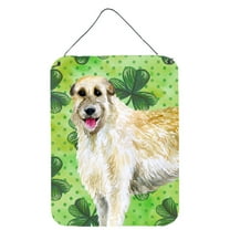 Irish Wolfhound St Patrick's Wall or Door Hanging Prints
