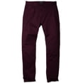 thumbnail image 2 of Pantalones Match Slim Fit, cónicos, para hombre, 38 de ancho x 31 de largo, rojo oscuro, 2 of 5