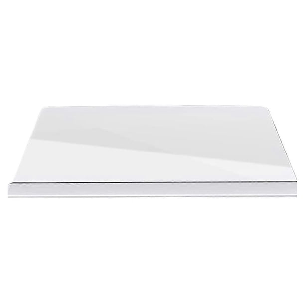 Acrylic Cutting Board with Counter Lip, Clear Cutting Boards for Kitchen Counter Non Slip, Large Cutting Board-5mm