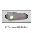 thumbnail image 4 of Lámpara LED decorativa de metal ajustable para iluminación de pared moderna, 4 of 6