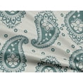 thumbnail image 4 of oneOone Rayon Mint Fabric Paisleys Sewing Craft Projects Fabric Prints By Yard 56 Inch Wide, 4 of 5