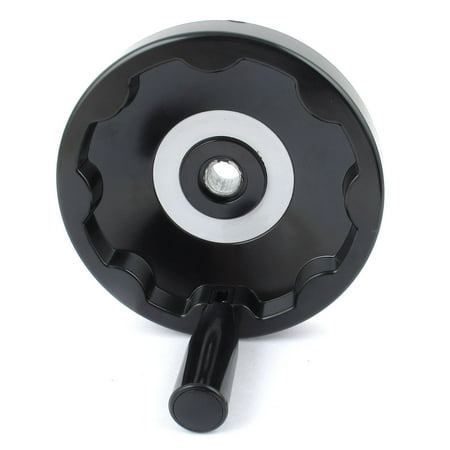16mmx160mm Inside Ripple Handwheel w Folding Revolving Handle for Machine Lathe