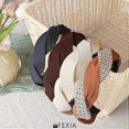 thumbnail image 3 of Headbands for Women 4 Pcs Womens Headbands Non Slip Fashion Women Headbands Braided Bands for Girls Black White Hair Accessories Gift for Women, 3 of 5