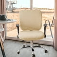 thumbnail image 6 of AUQ Stretch Office Chair Covers Chair Seat Cover Chair Slipcover Chair Desk Chair Green, 6 of 7